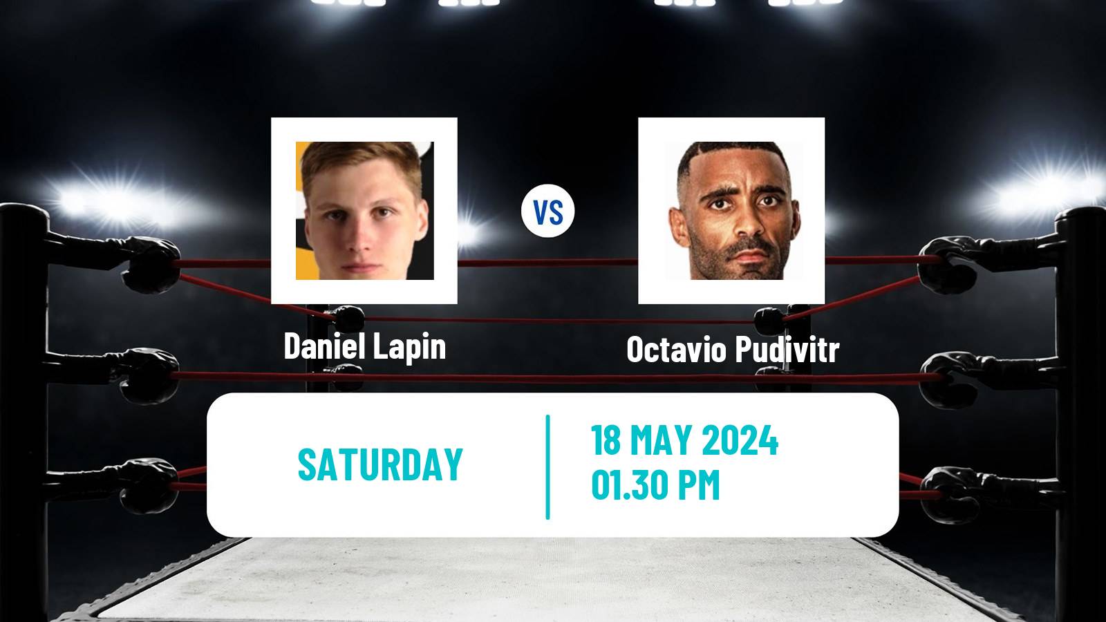 Boxing Light Heavyweight Men WBA Inter Continental Title Daniel Lapin - Octavio Pudivitr