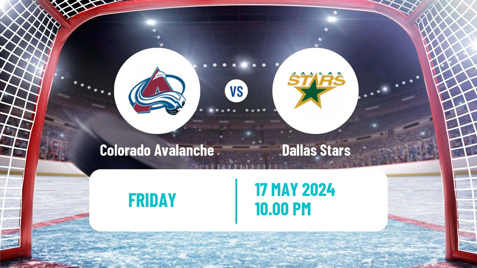 Hockey NHL Colorado Avalanche - Dallas Stars