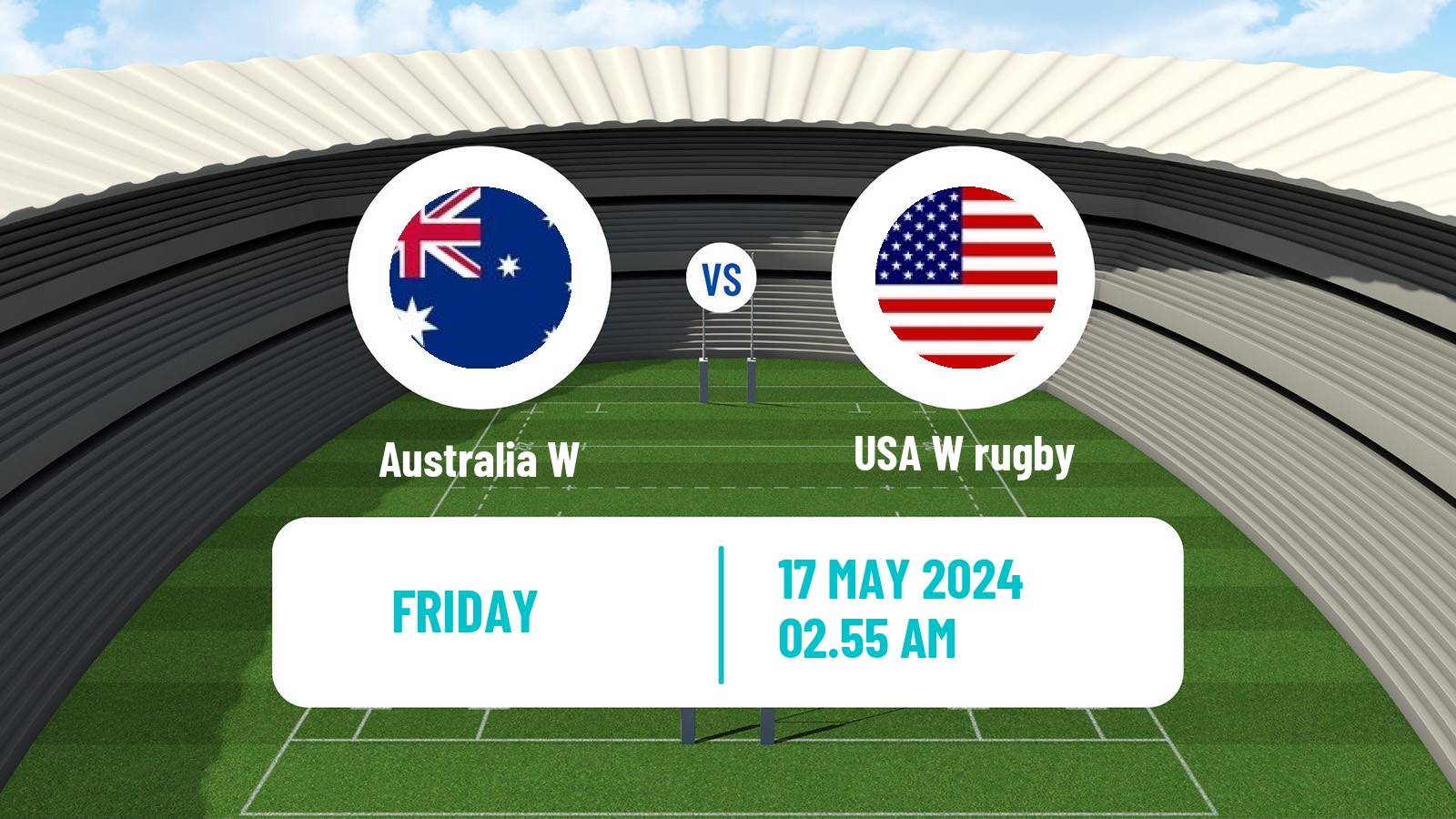 Rugby union Pacific Four Series Rugby Women Australia W - USA W