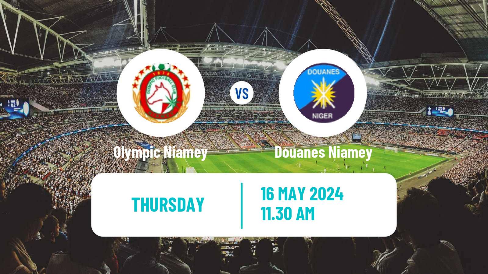 Soccer Niger Ligue 1 Olympic Niamey - Douanes Niamey