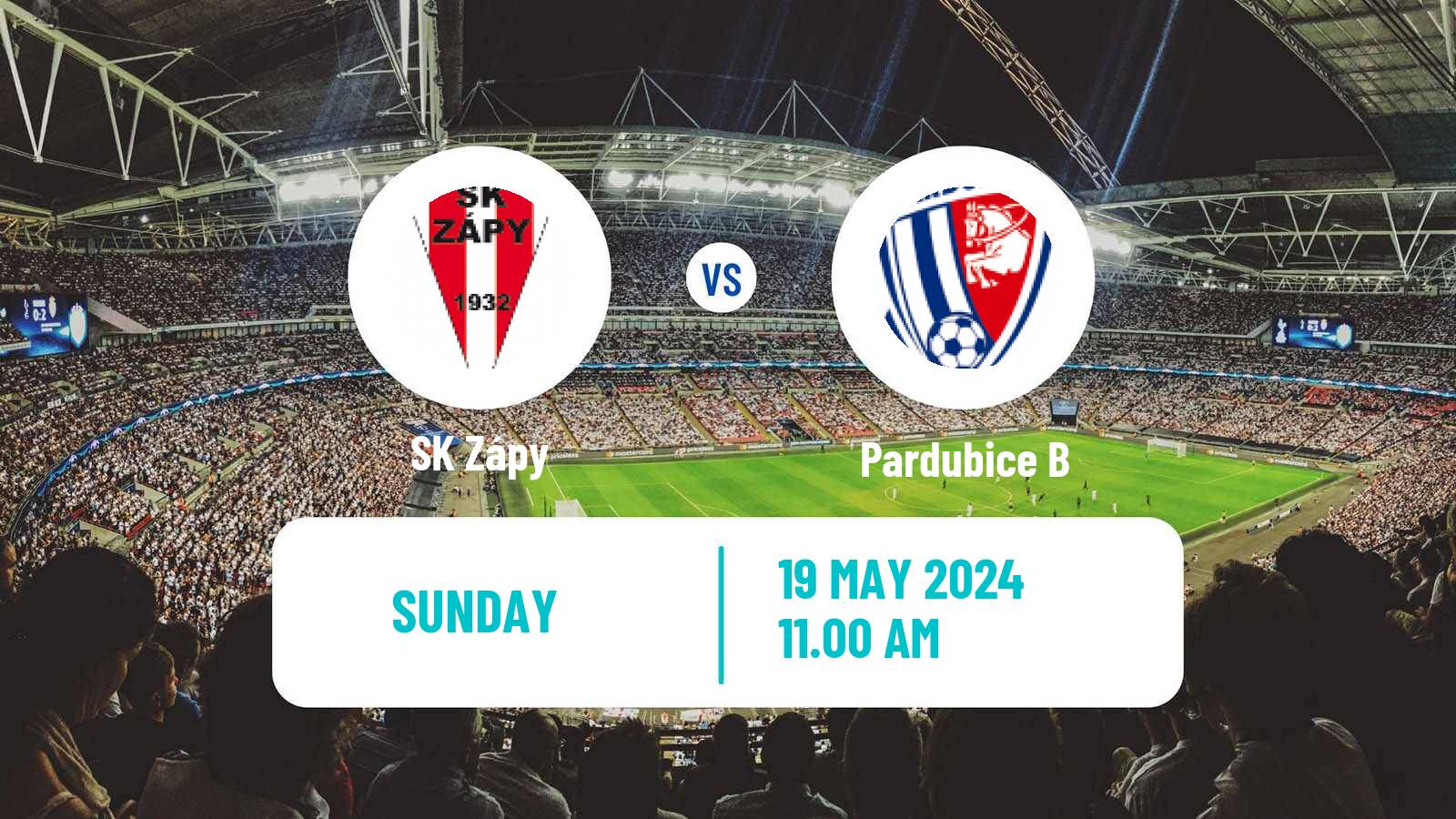 Soccer Czech CFL Group B Zápy - Pardubice B