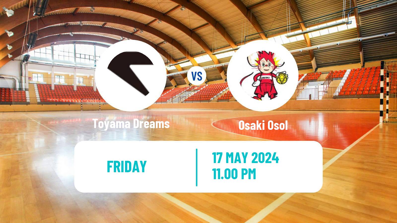 Handball Japan JHL Handball Toyama Dreams - Osaki Osol