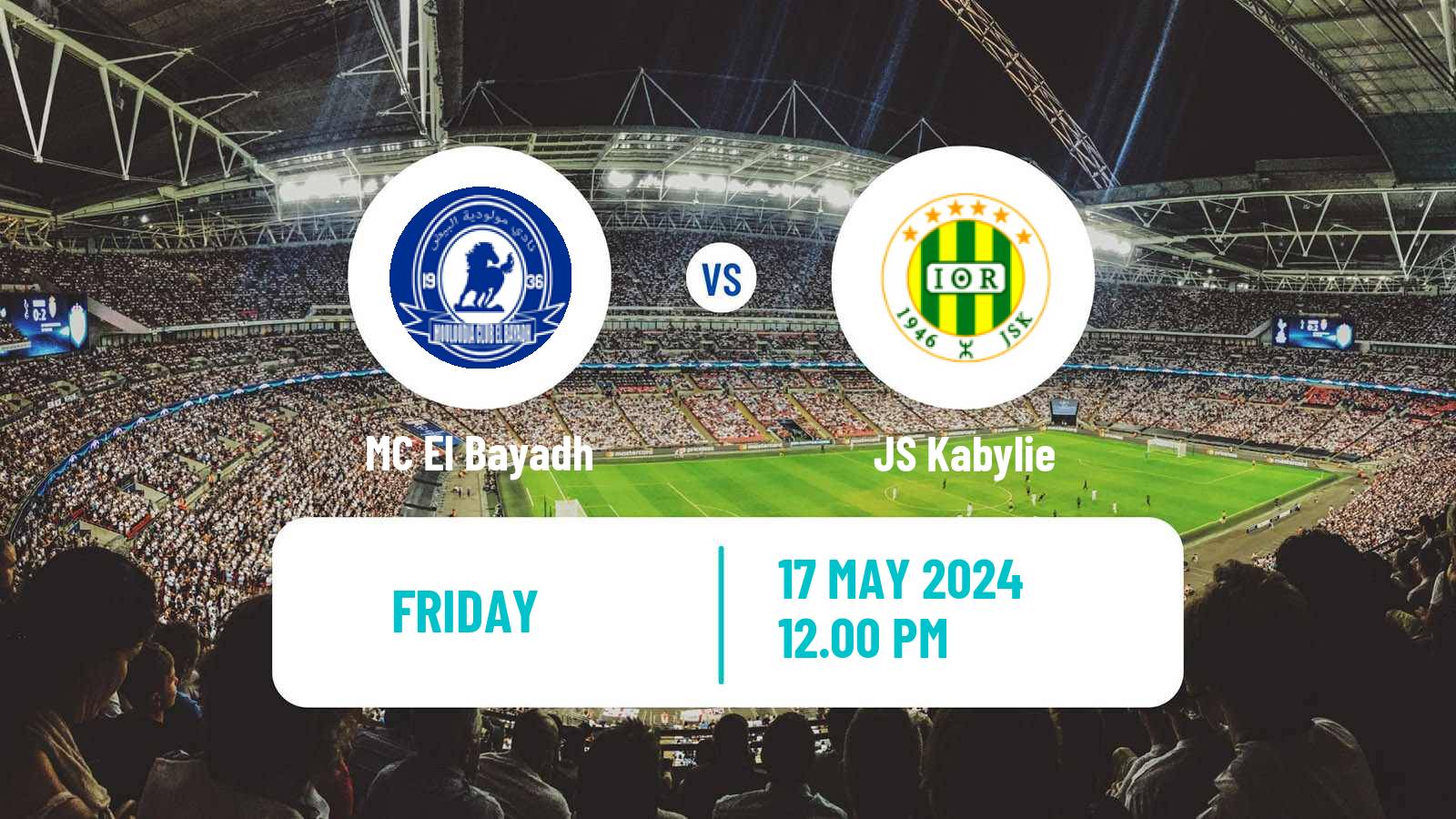 Soccer Algerian Ligue 1 El Bayadh - Kabylie