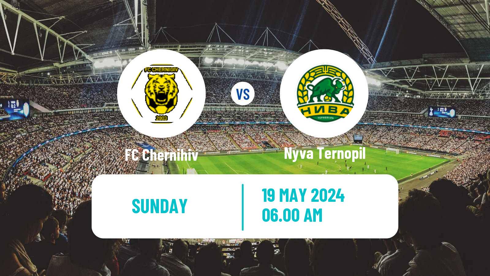 Soccer Ukrainian Persha Liga Chernihiv - Nyva Ternopil