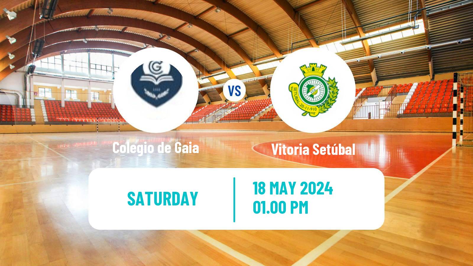 Handball Portuguese Andebol 1 Colegio de Gaia - Vitoria Setúbal