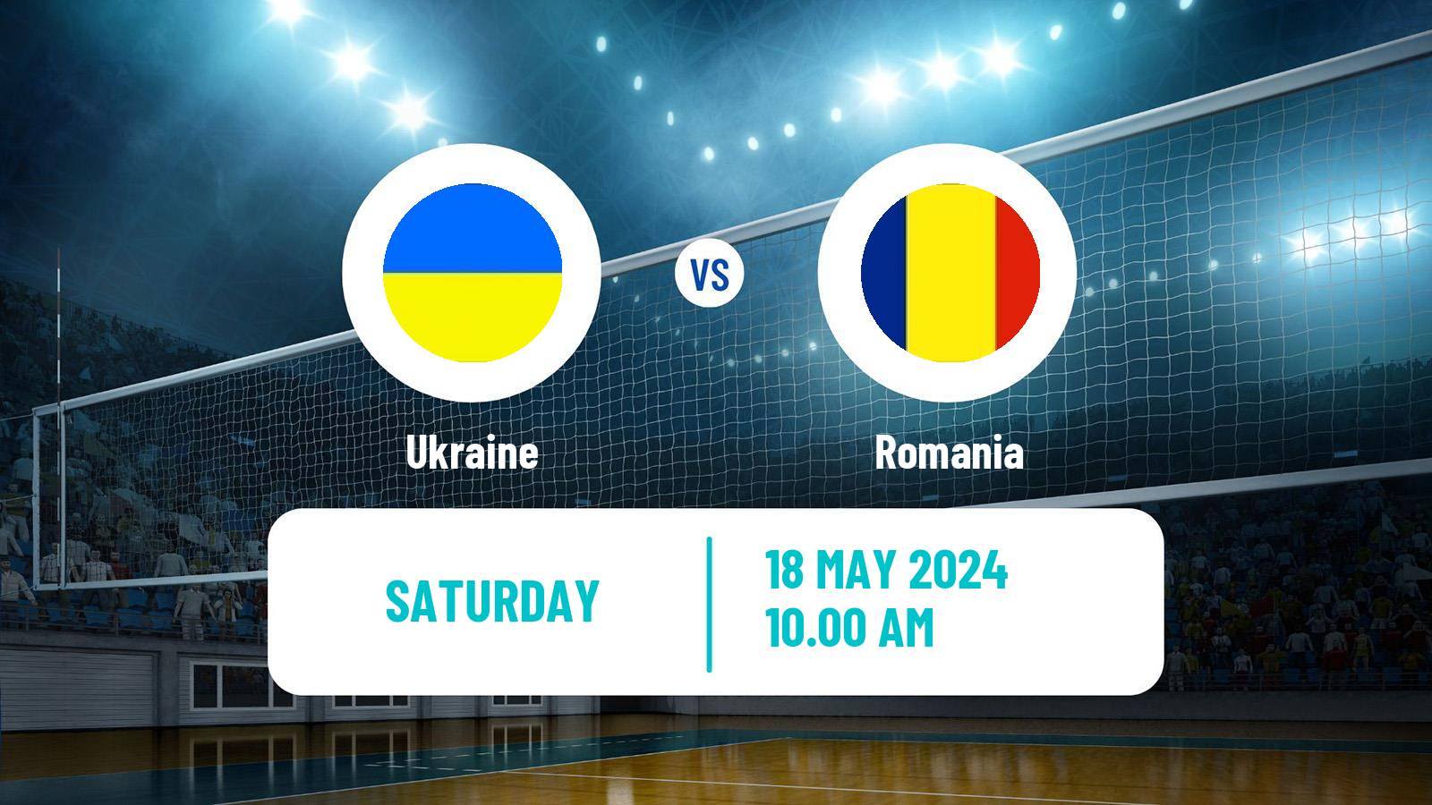 Volleyball Golden European League Volleyball Ukraine - Romania