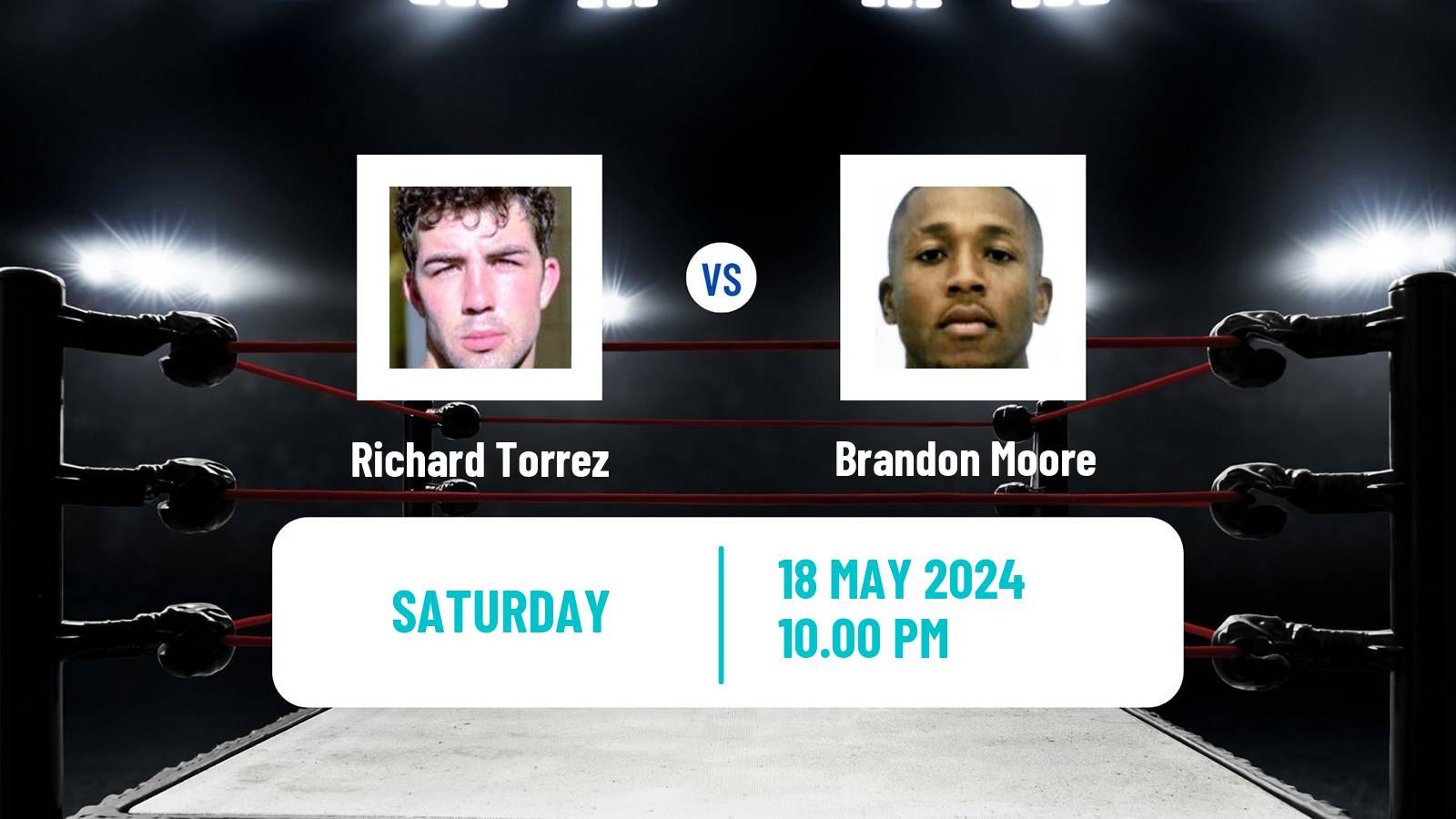 Boxing Heavyweight Others Matches Men Richard Torrez - Brandon Moore