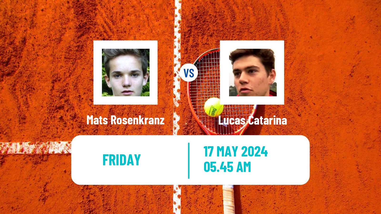 Tennis ITF M15 Kalmar Men Mats Rosenkranz - Lucas Catarina