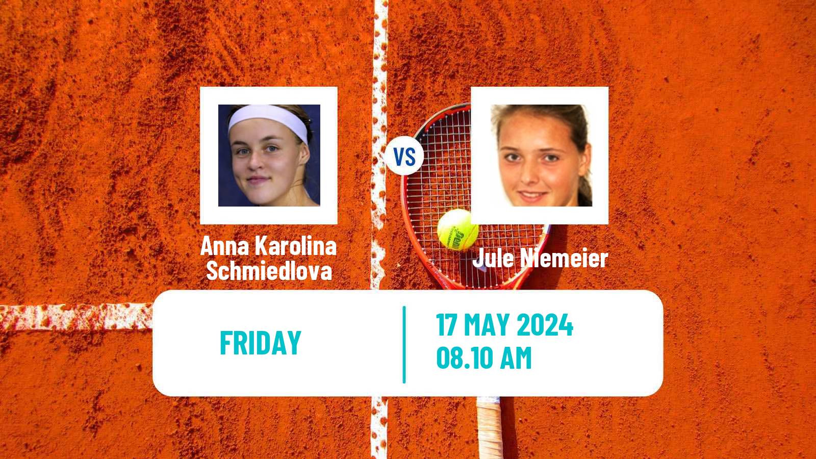 Tennis Parma Challenger Women Anna Karolina Schmiedlova - Jule Niemeier