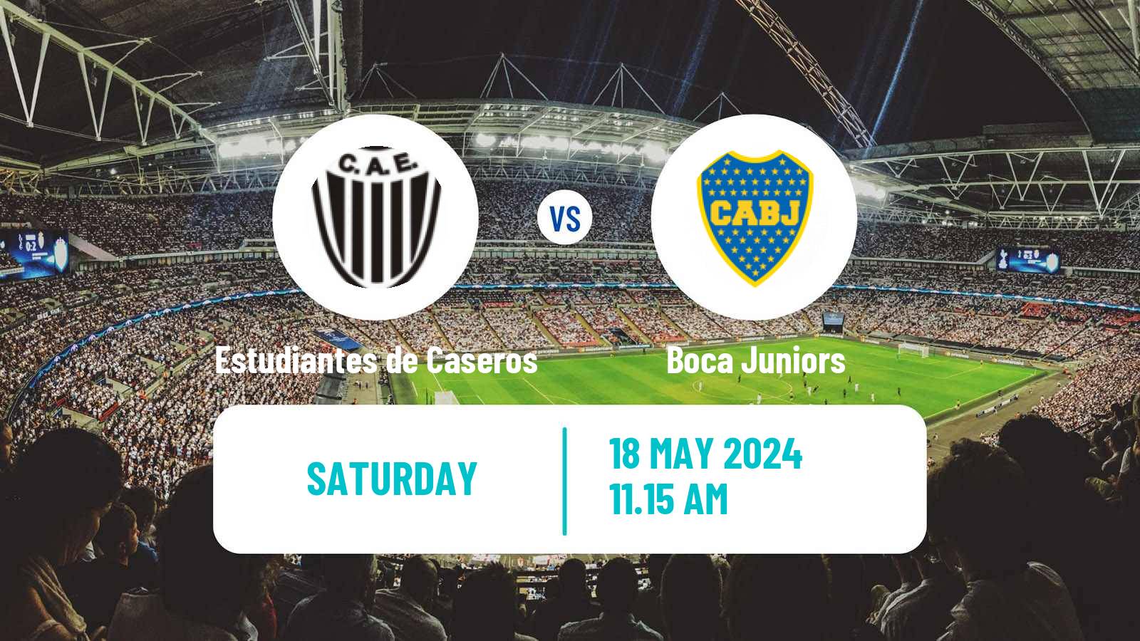 Soccer Argentinian Primera A Women Estudiantes de Caseros - Boca Juniors