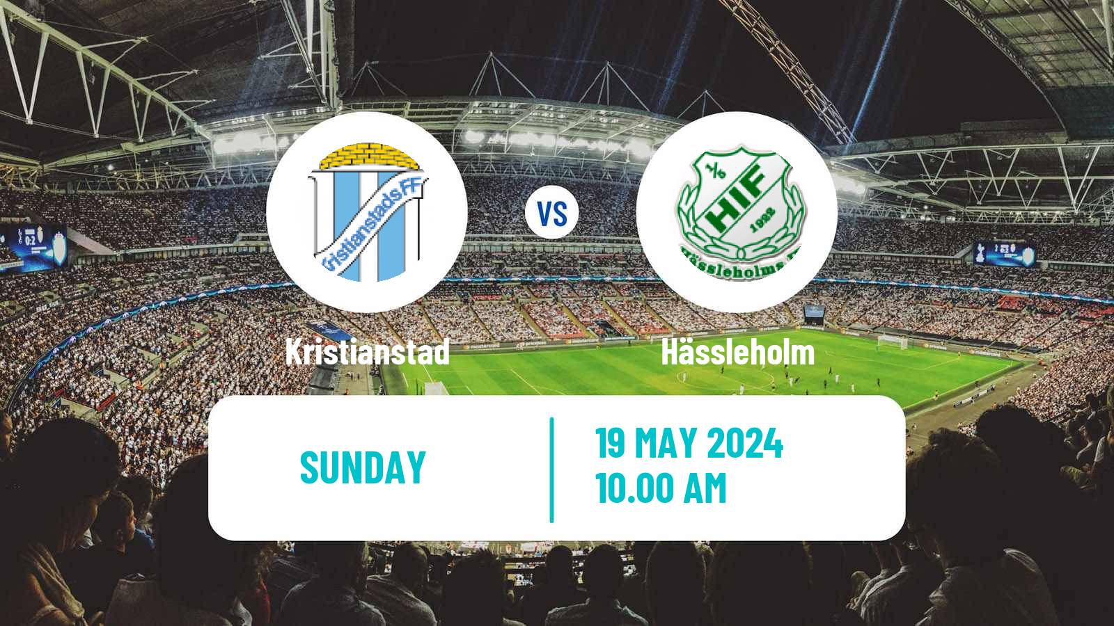 Soccer Swedish Division 2 - Södra Götaland Kristianstad - Hässleholm