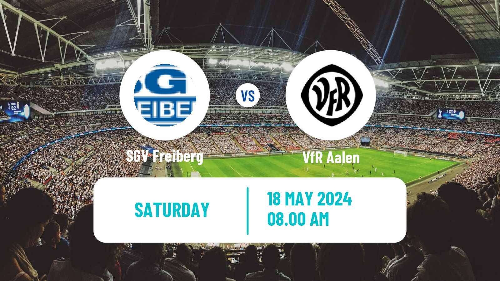 Soccer German Regionalliga Sudwest Freiberg - VfR Aalen