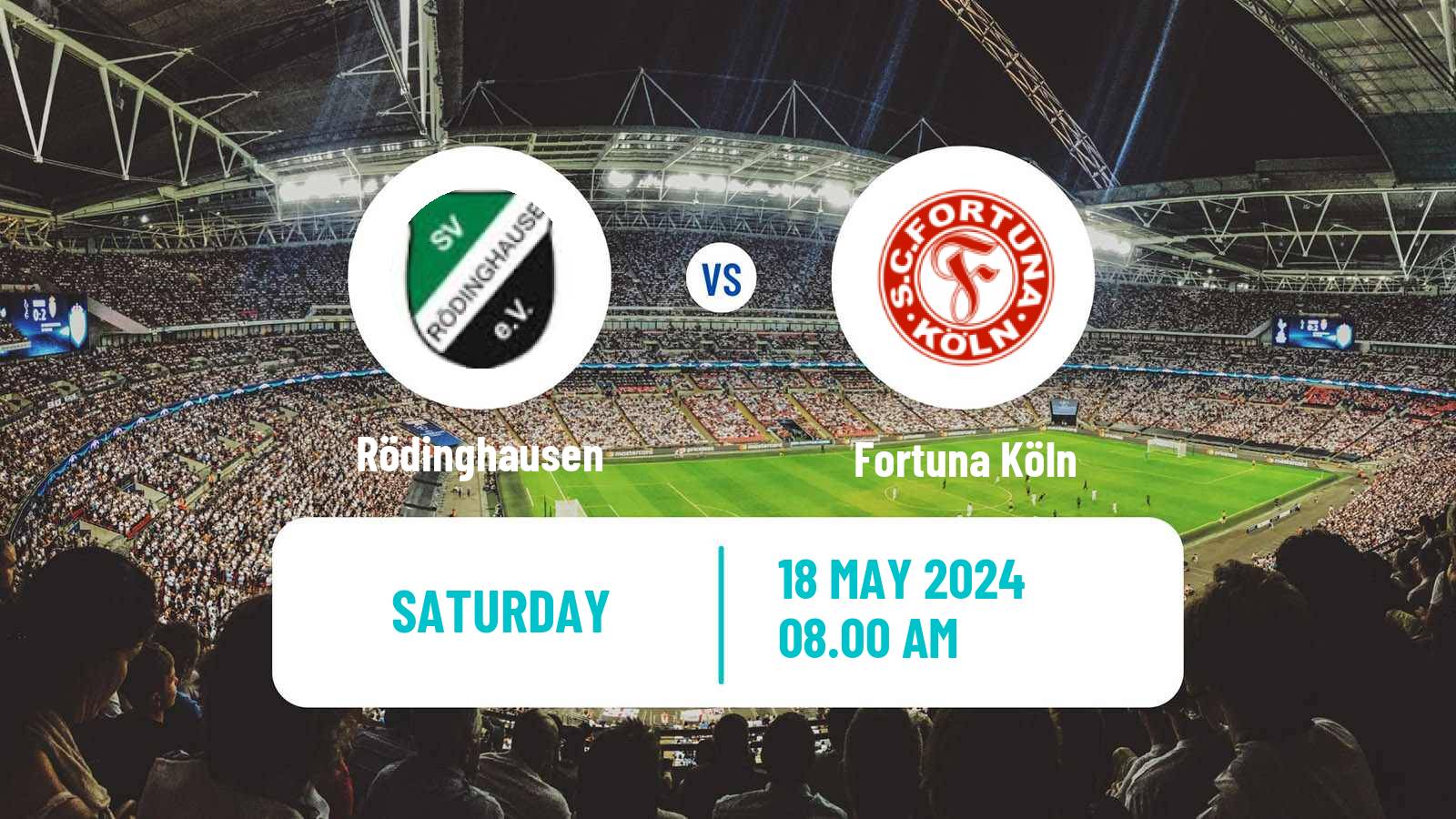 Soccer German Regionalliga West Rödinghausen - Fortuna Köln