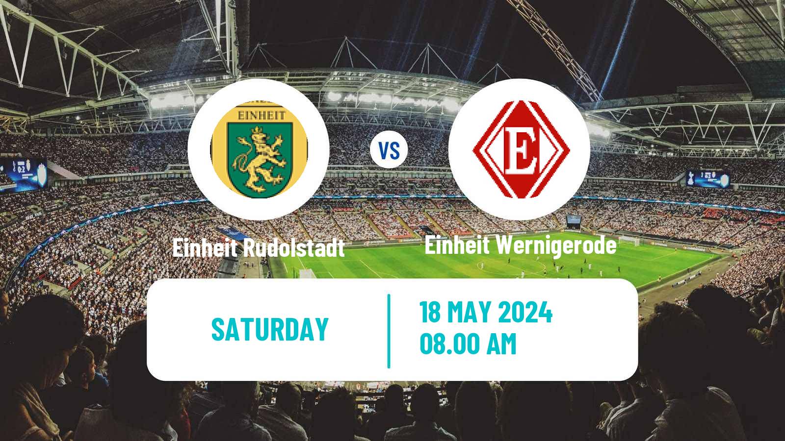 Soccer German Oberliga NOFV- Süd Einheit Rudolstadt - Einheit Wernigerode