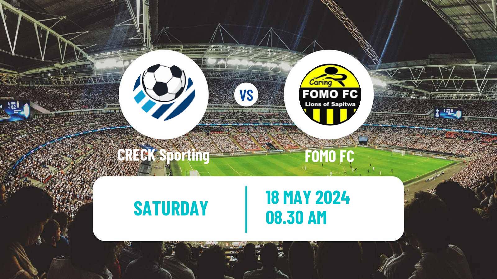 Soccer Malawi Premier Division CRECK Sporting - FOMO