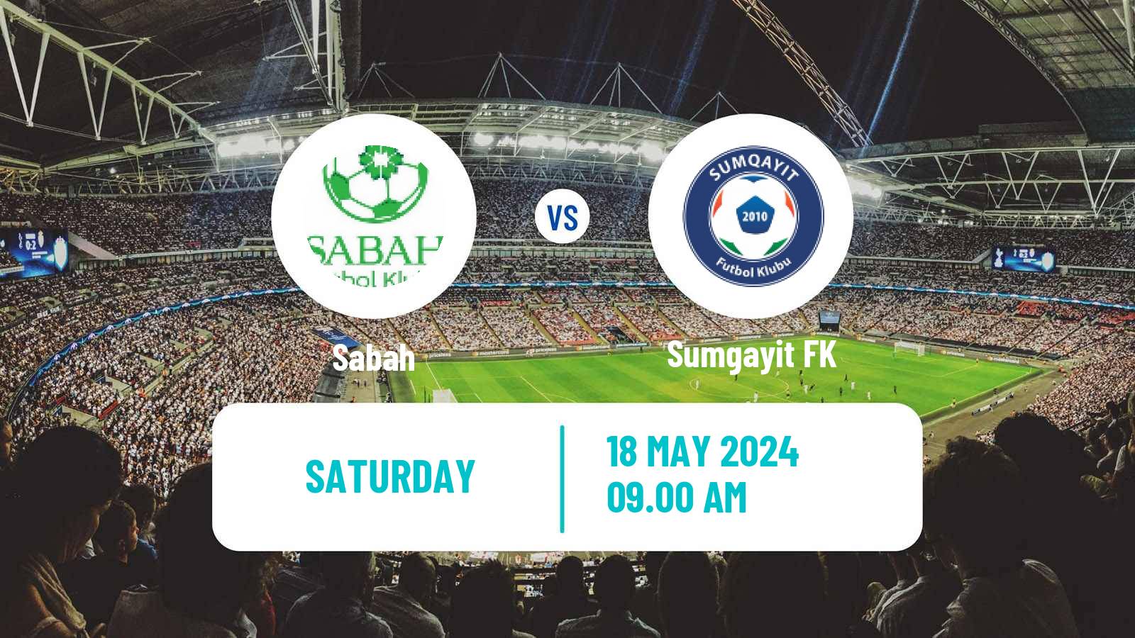 Soccer Azerbaijan Premier League Sabah - Sumgayit