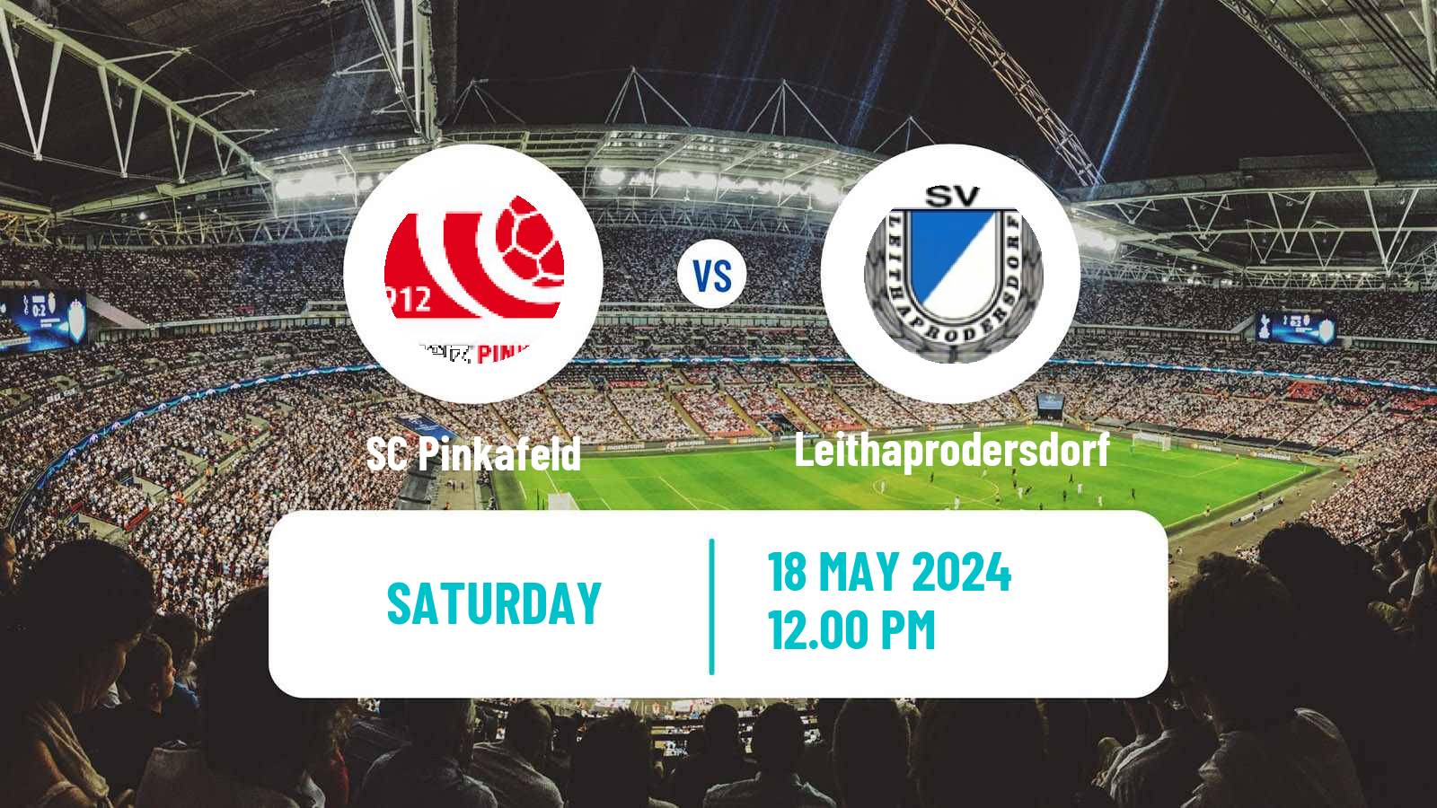 Soccer Austrian Landesliga Burgenland Pinkafeld - Leithaprodersdorf