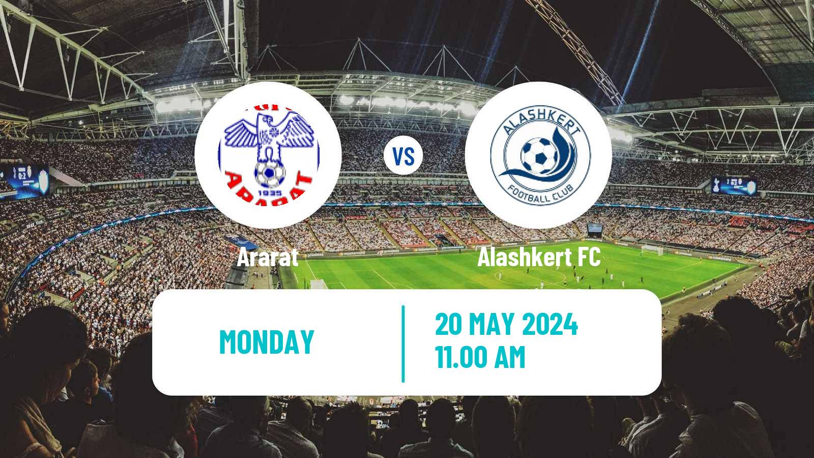 Soccer Armenian Premier League Ararat - Alashkert