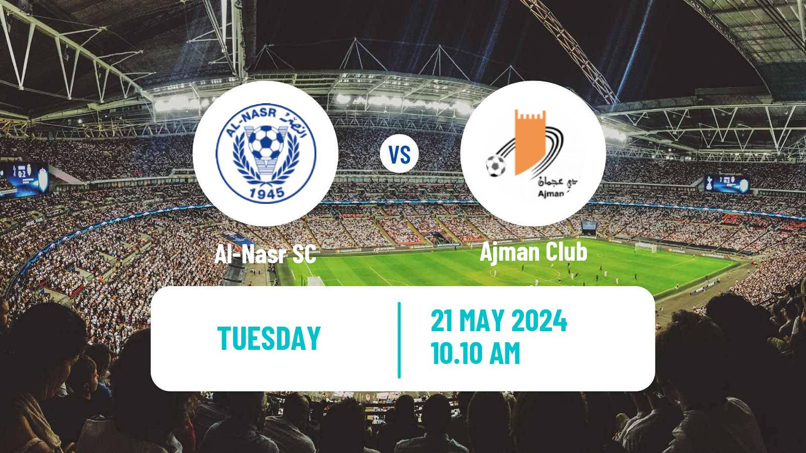 Soccer UAE Football League Al-Nasr - Ajman Club
