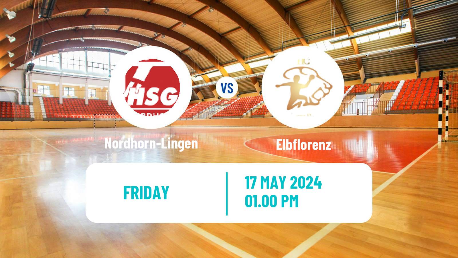 Handball German 2 Bundesliga Handball Nordhorn-Lingen - Elbflorenz