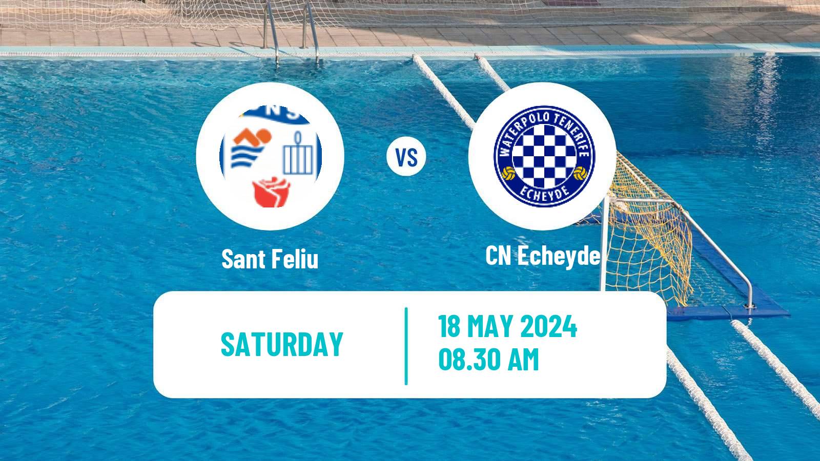 Water polo Spanish Liga Premaat Sant Feliu - Echeyde