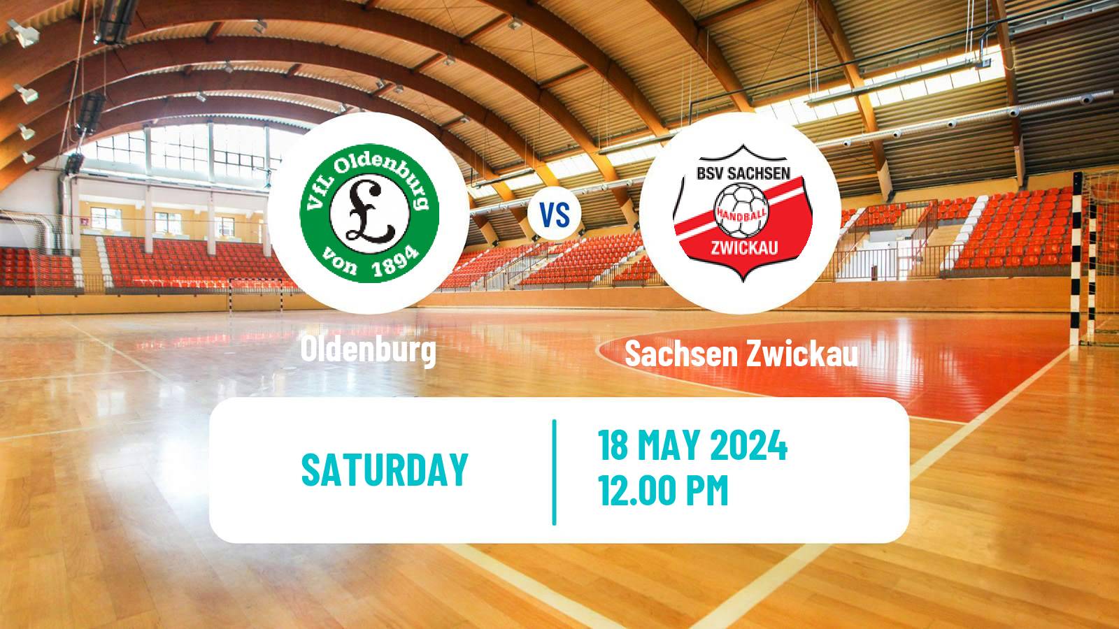 Handball German 1 Bundesliga Handball Women Oldenburg - Sachsen Zwickau