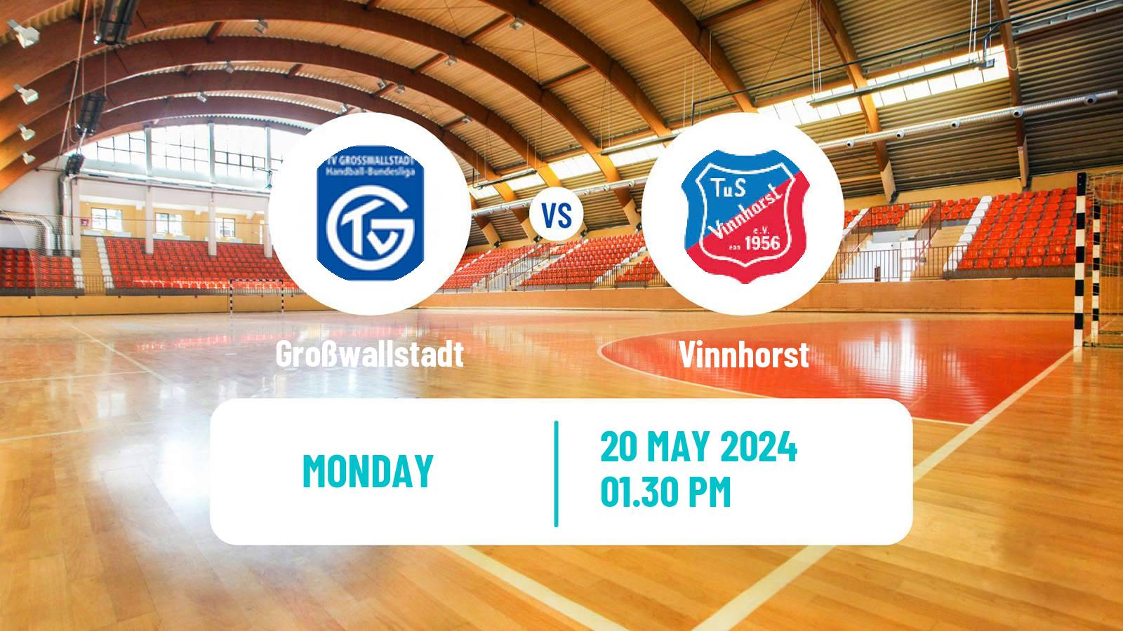 Handball German 2 Bundesliga Handball Großwallstadt - Vinnhorst