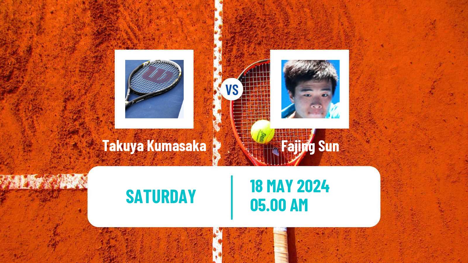 Tennis ITF M25 Luan Men Takuya Kumasaka - Fajing Sun