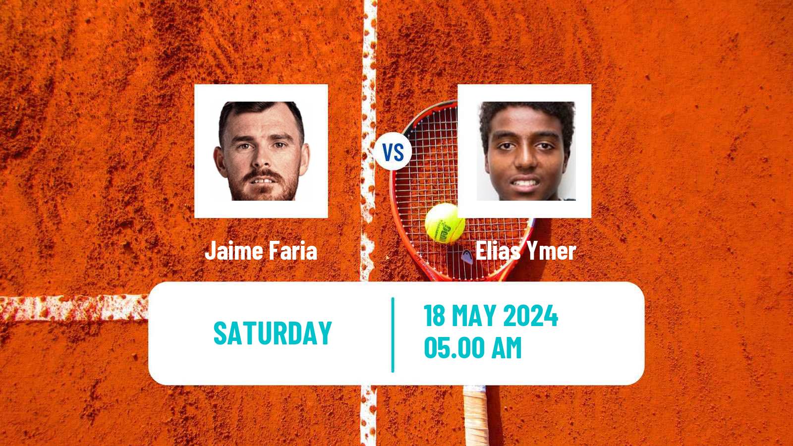 Tennis Oeiras 4 Challenger Men Jaime Faria - Elias Ymer