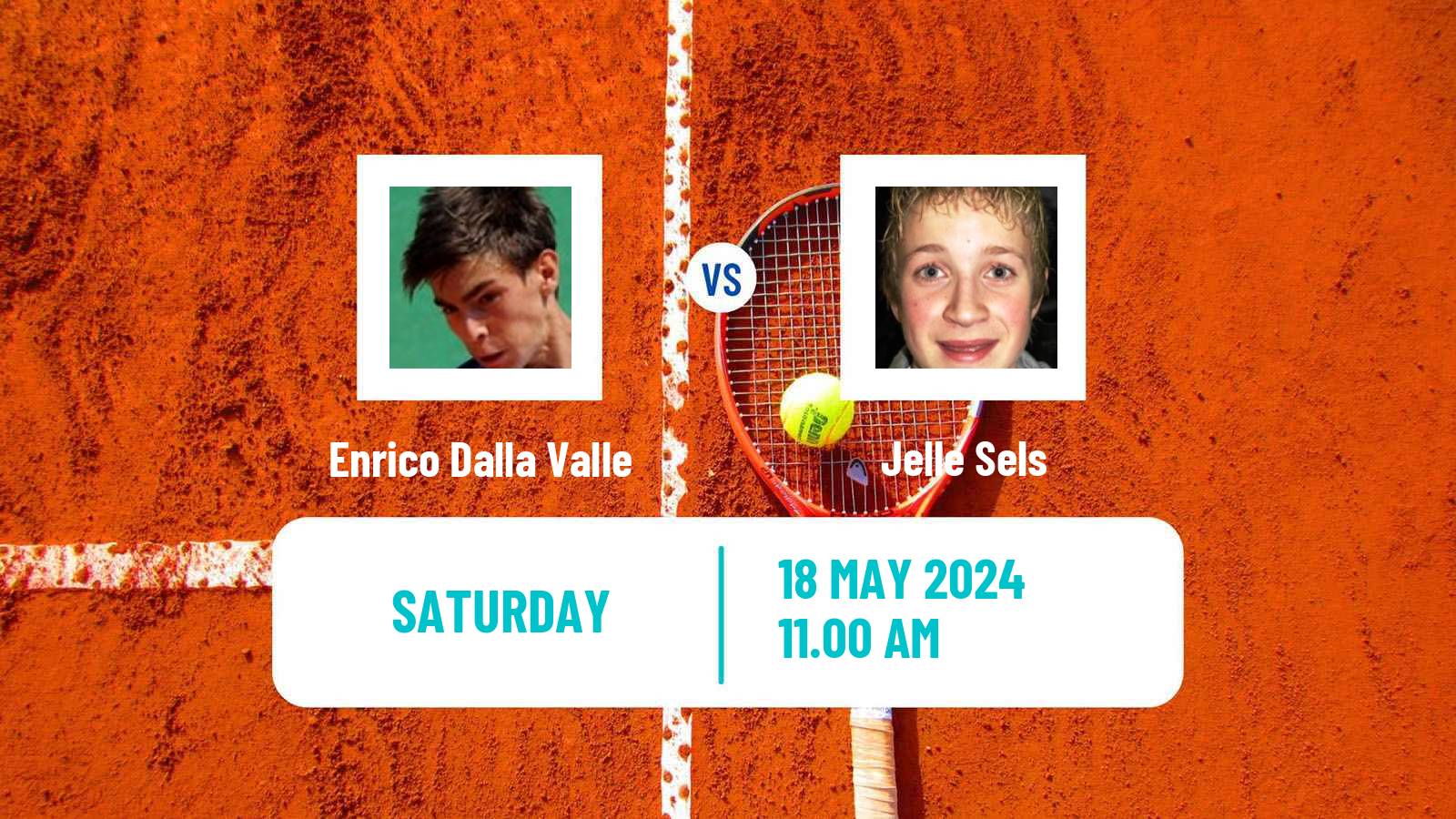 Tennis ITF M25 Reggio Emilia Men Enrico Dalla Valle - Jelle Sels