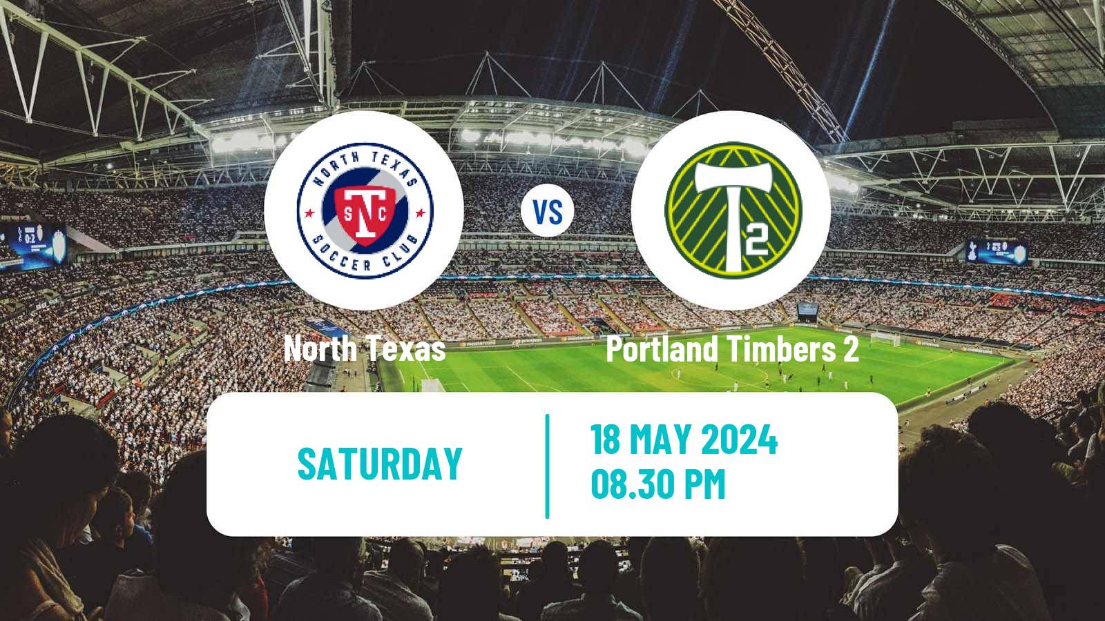 Soccer MLS Next Pro North Texas - Portland Timbers 2