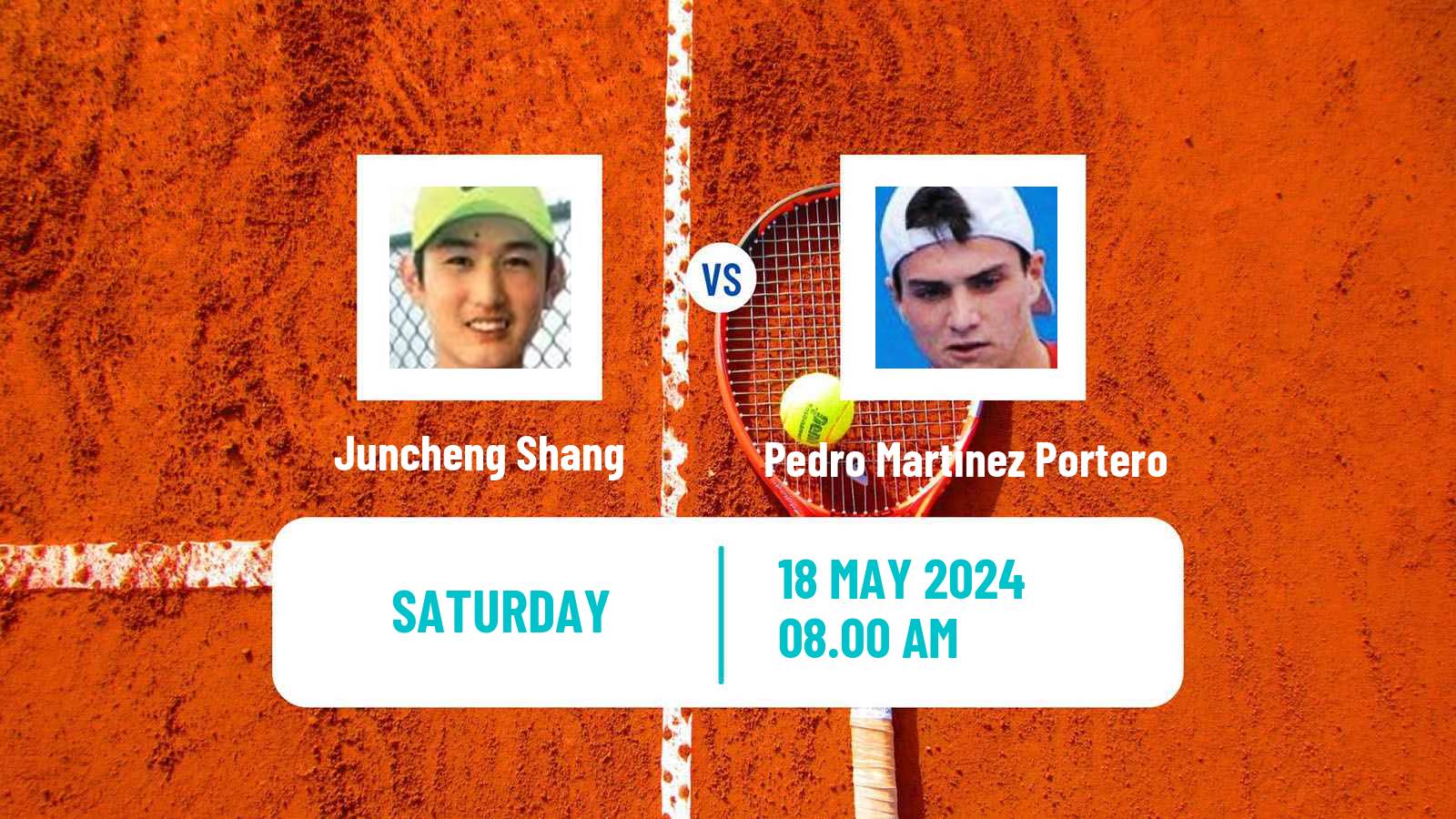 Tennis Bordeaux Challenger Men Juncheng Shang - Pedro Martinez Portero