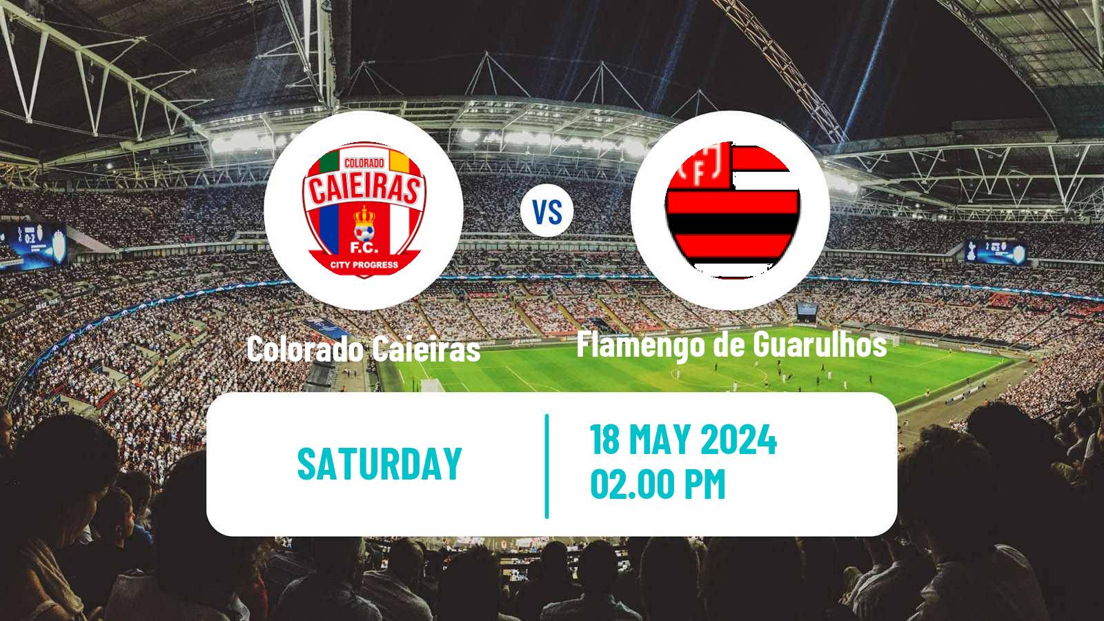 Soccer Brazilian Paulista B Colorado Caieiras - Flamengo de Guarulhos