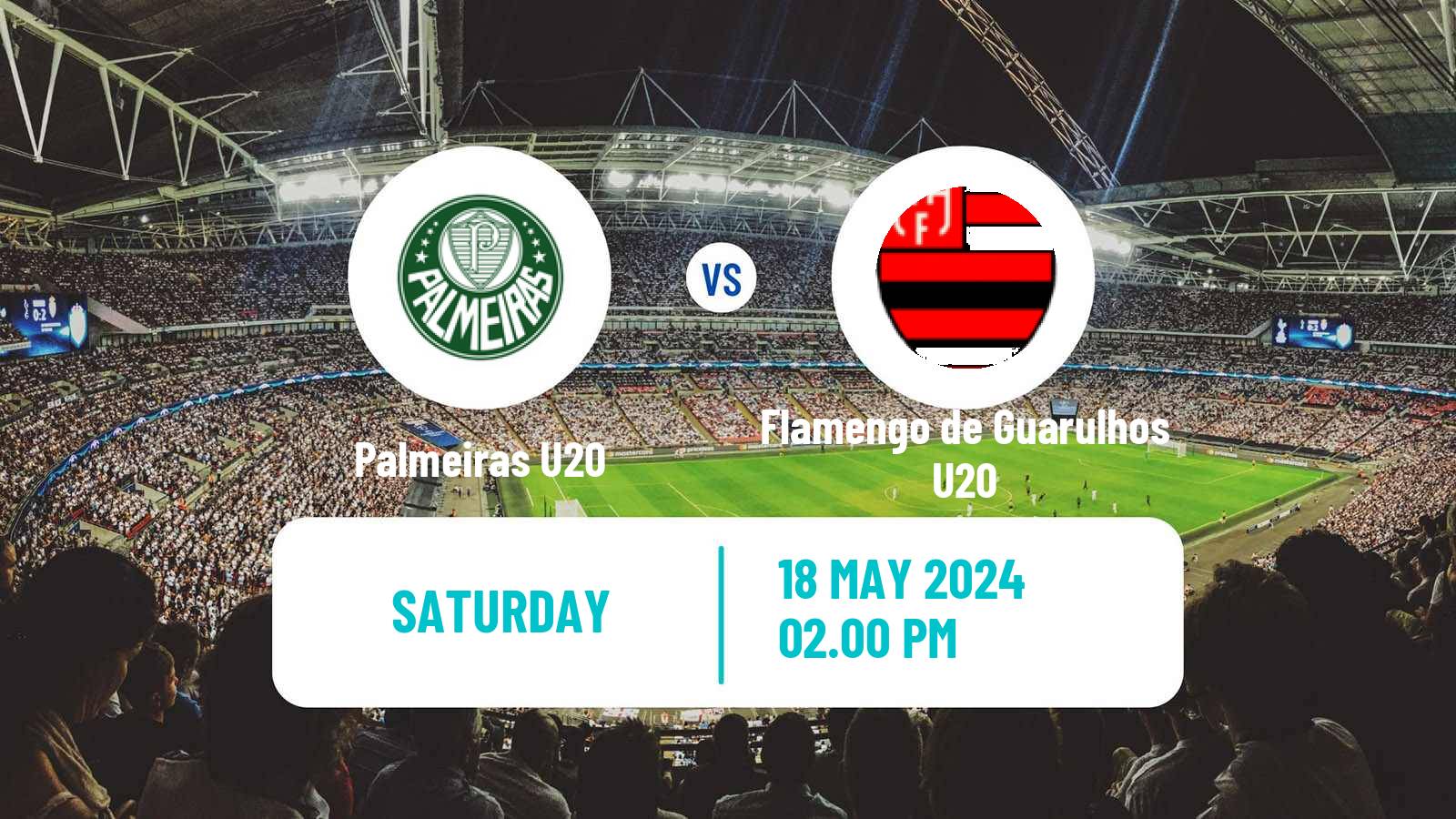 Soccer Brazilian Paulista U20 Palmeiras U20 - Flamengo de Guarulhos U20