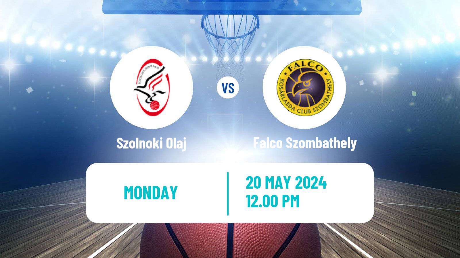 Basketball Hungarian NB I Basketball Szolnoki Olaj - Falco Szombathely