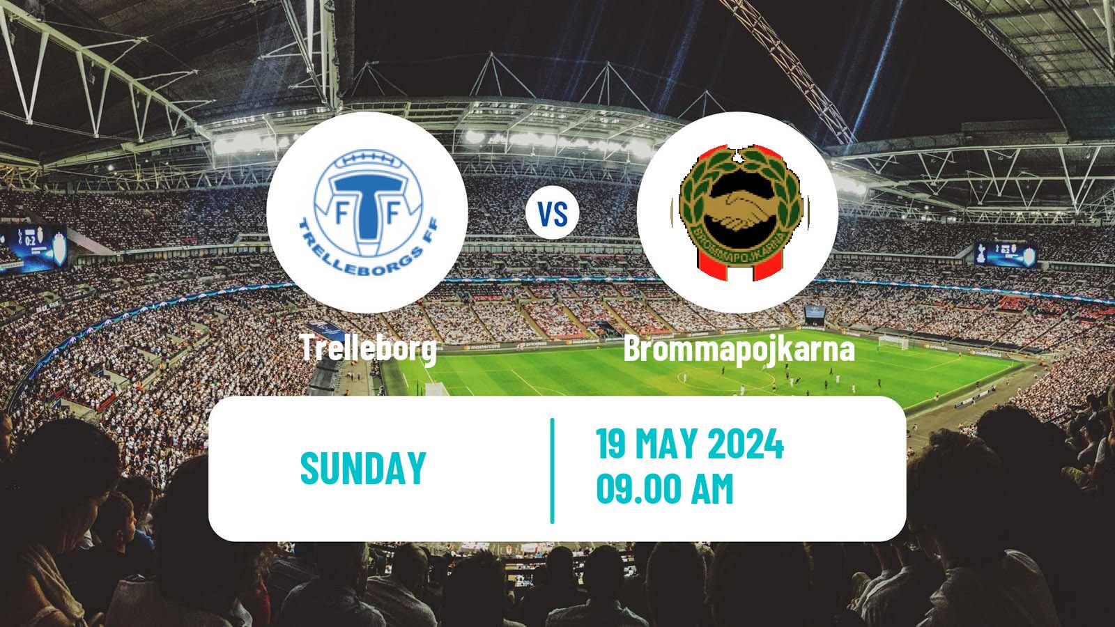 Soccer Swedish Allsvenskan Women Trelleborg - Brommapojkarna