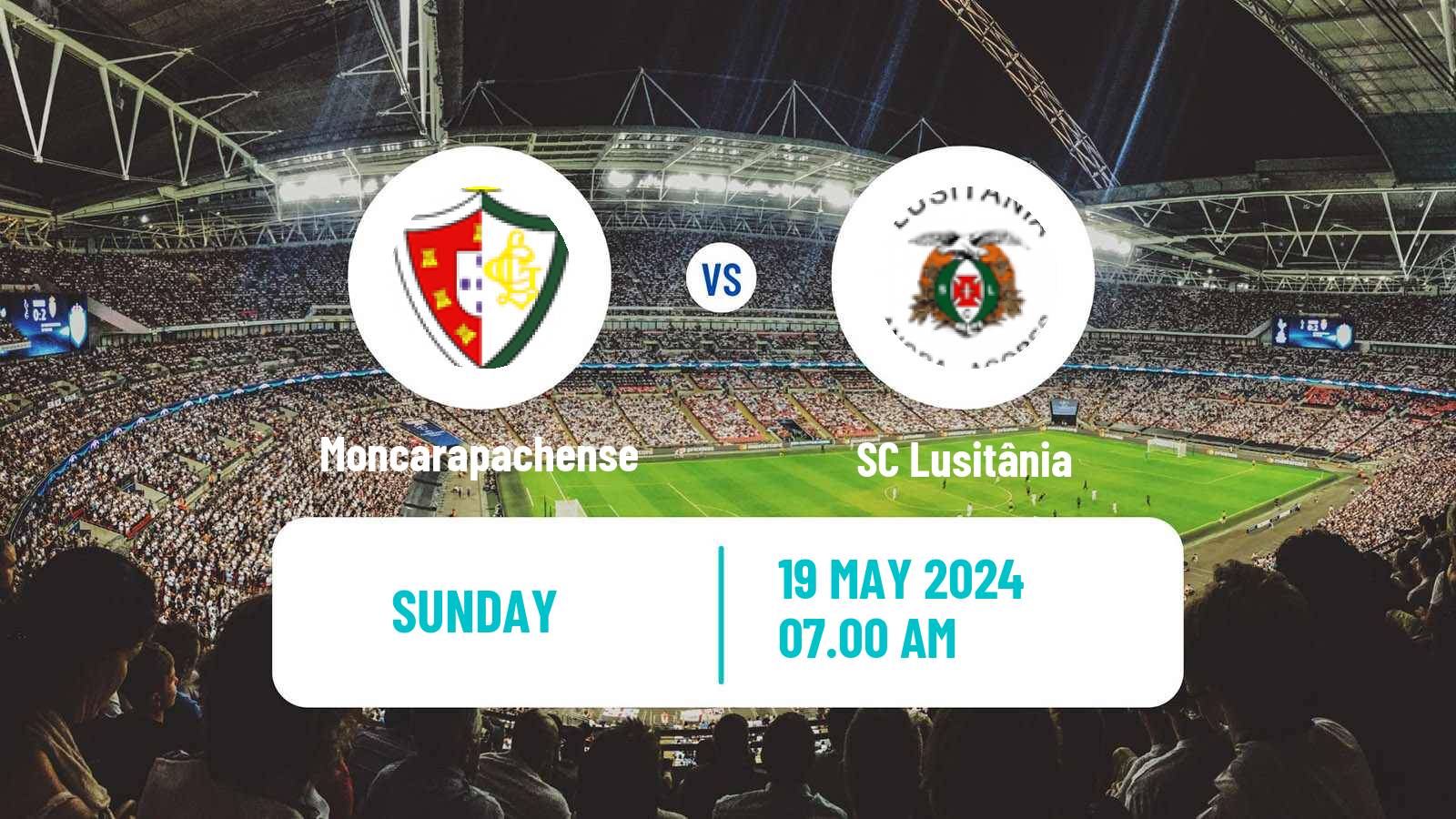 Soccer Campeonato de Portugal Promotion Group Moncarapachense - SC Lusitânia