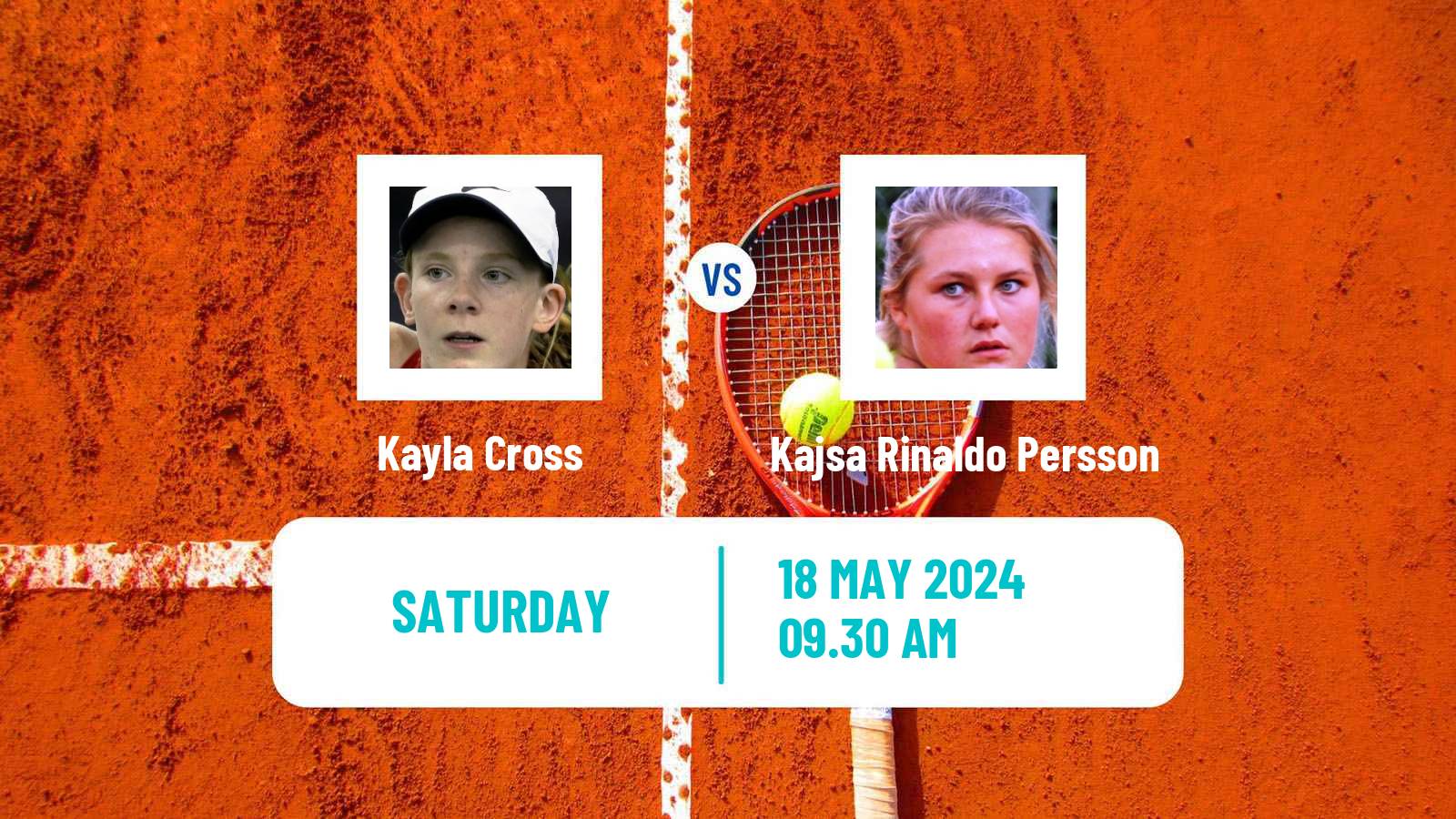 Tennis ITF W35 Bethany Beach De Women Kayla Cross - Kajsa Rinaldo Persson