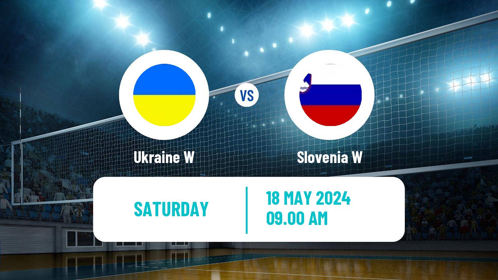 Volleyball Golden European League Volleyball Women Ukraine W - Slovenia W