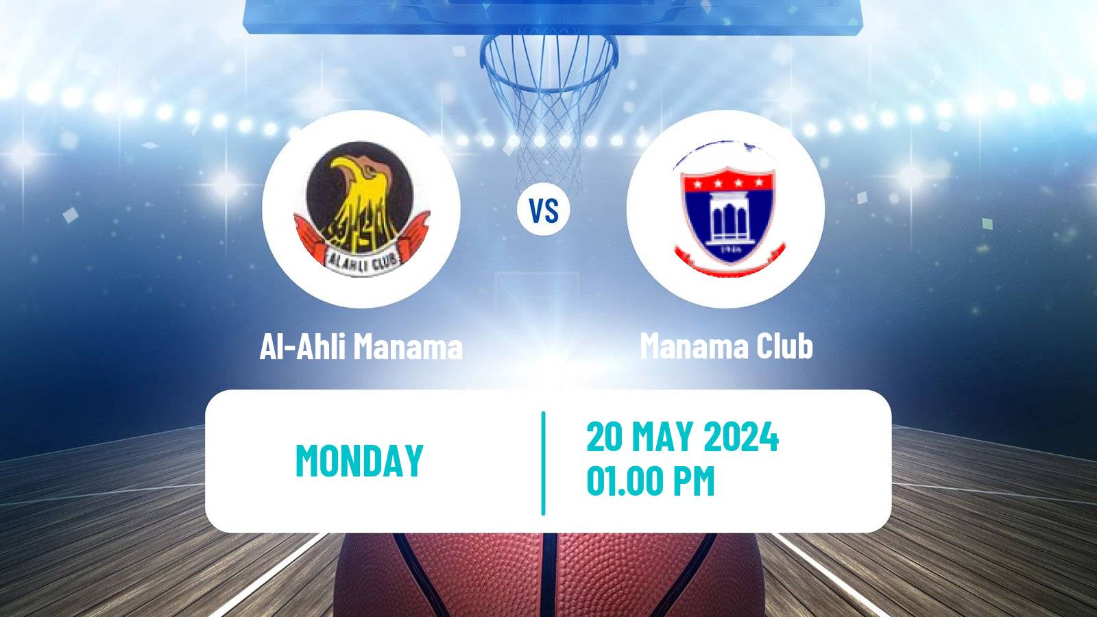 Basketball Bahraini Premier League Basketball Al-Ahli Manama - Manama Club