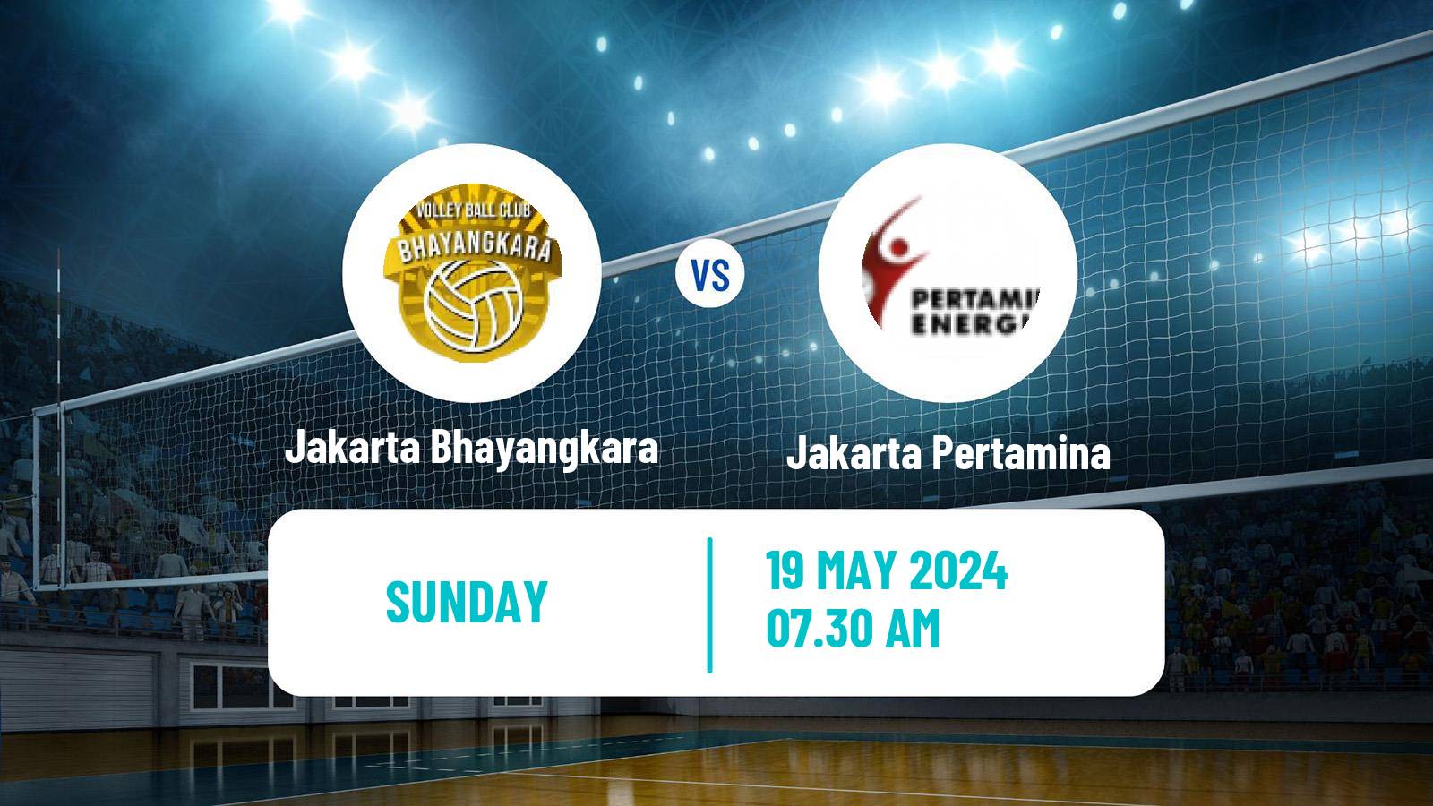 Volleyball Indonesian Proliga Volleyball Jakarta Bhayangkara - Jakarta Pertamina