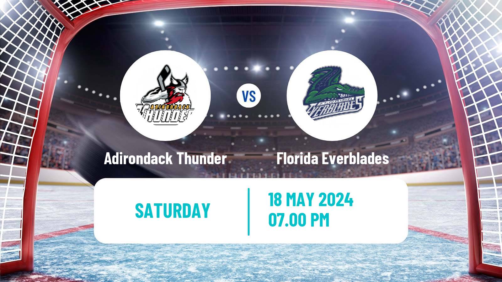 Hockey ECHL Adirondack Thunder - Florida Everblades