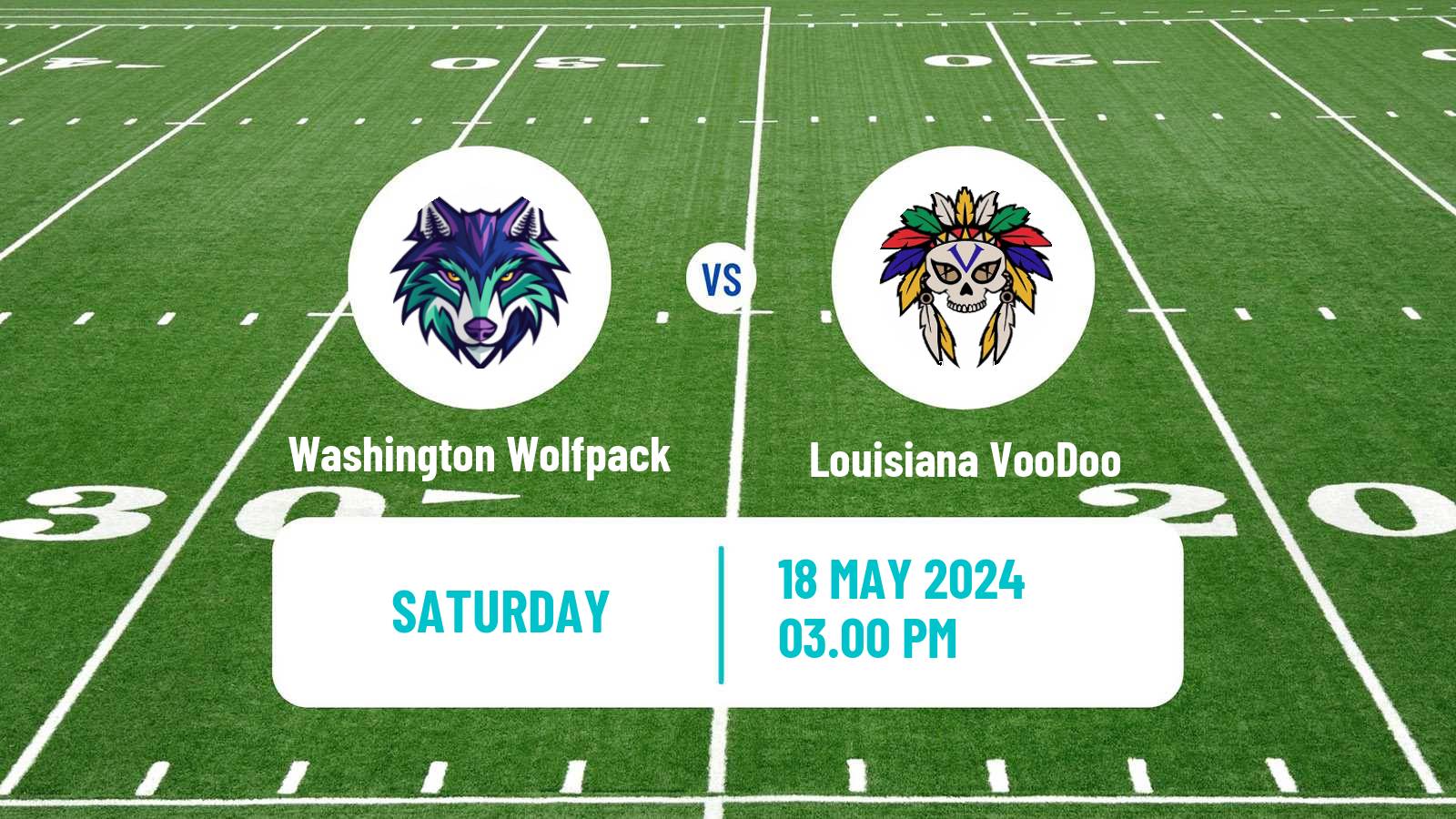 Arena football Arena Football League Washington Wolfpack - Louisiana VooDoo