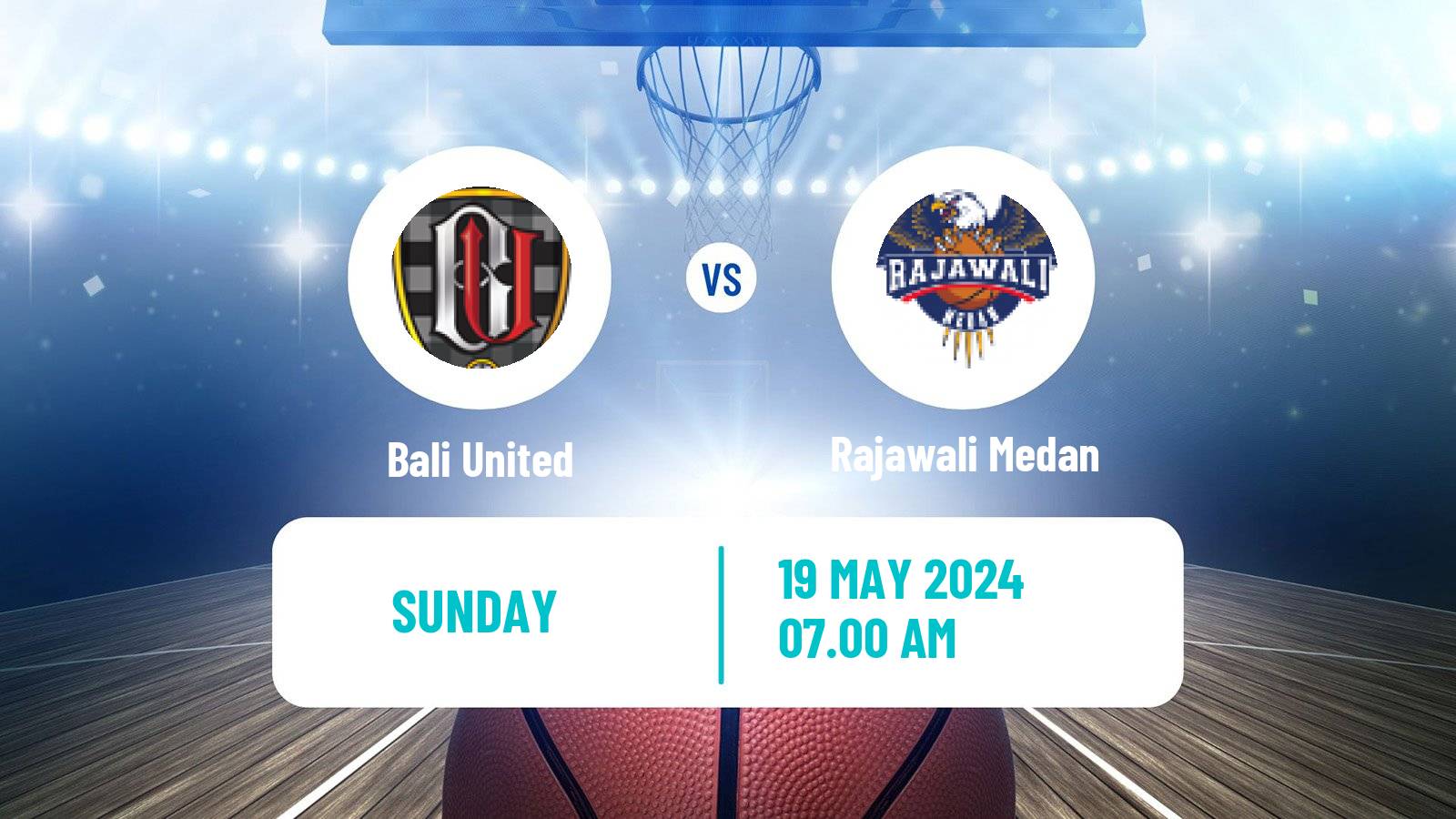 Basketball Indonesian IBL Bali United - Rajawali Medan