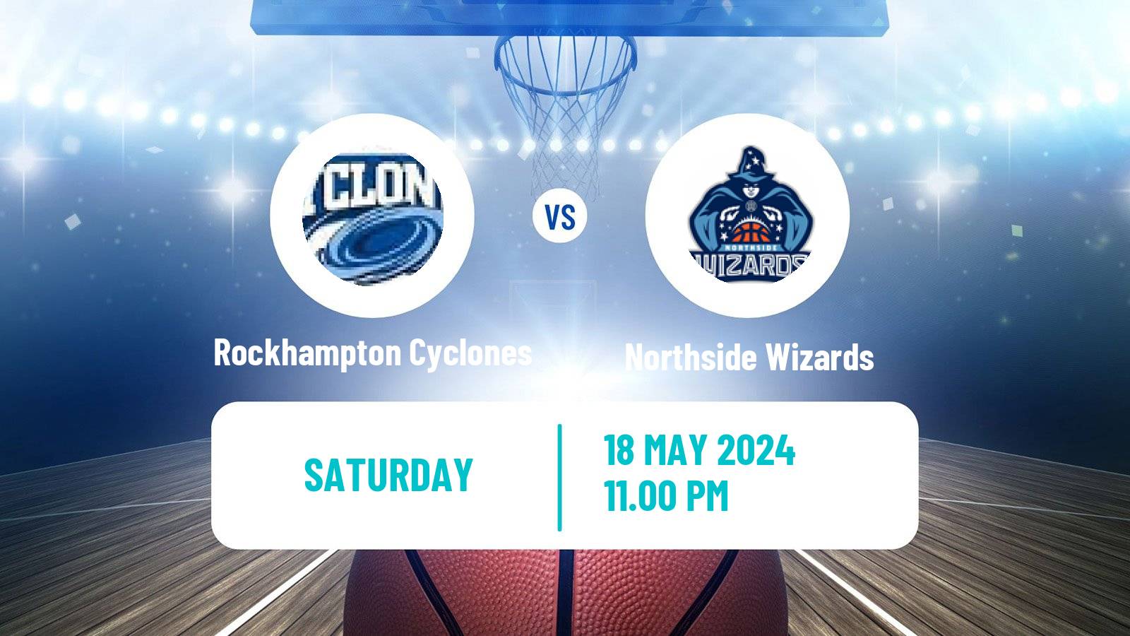 Basketball Australian NBL1 North Women Rockhampton Cyclones - Northside Wizards