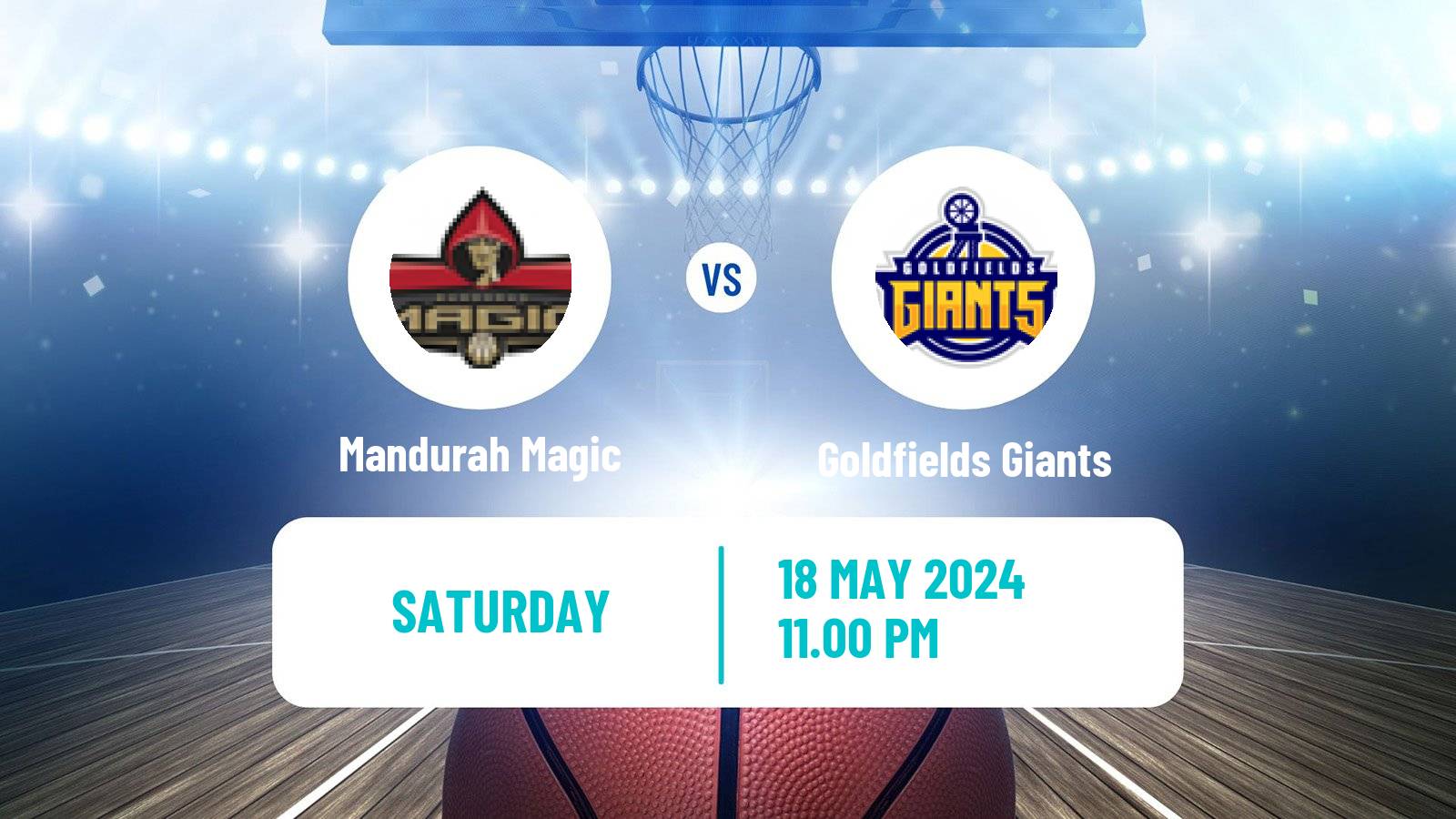 Basketball Australian NBL1 West Women Mandurah Magic - Goldfields Giants