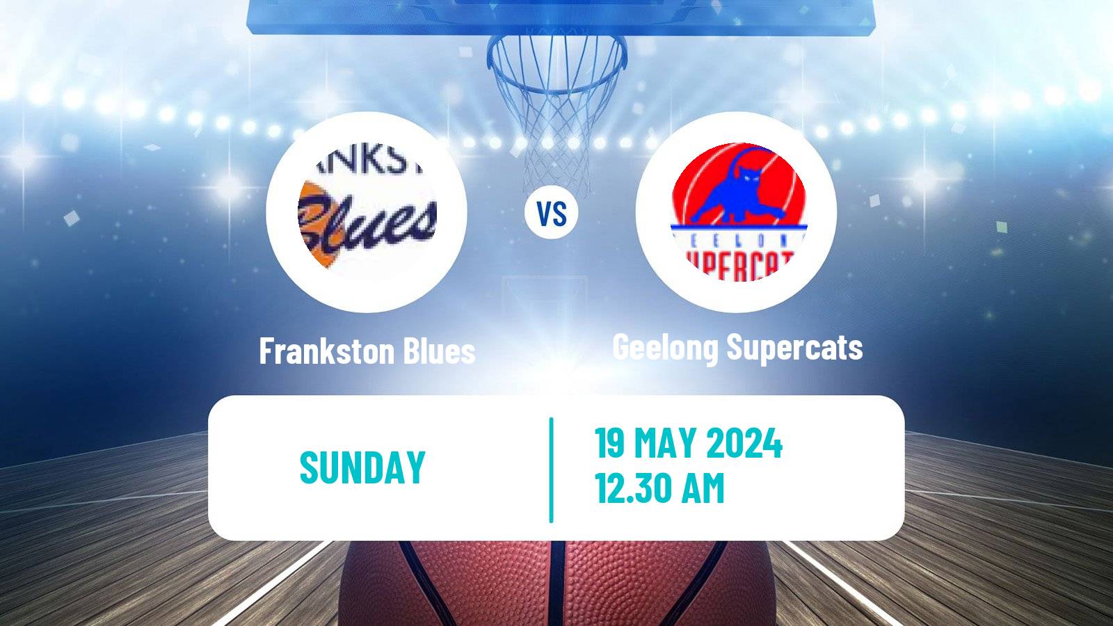 Basketball Australian NBL1 South Frankston Blues - Geelong Supercats