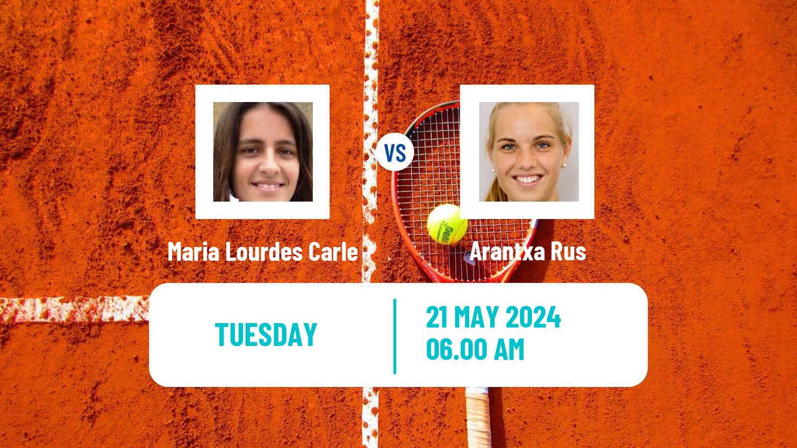 Tennis WTA Rabat Maria Lourdes Carle - Arantxa Rus