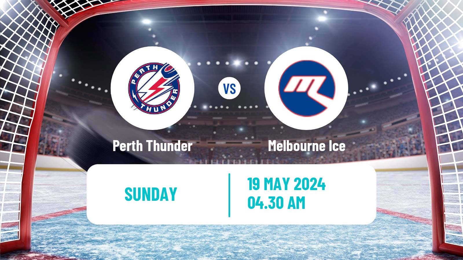 Hockey Australian Ice Hockey League Perth Thunder - Melbourne Ice