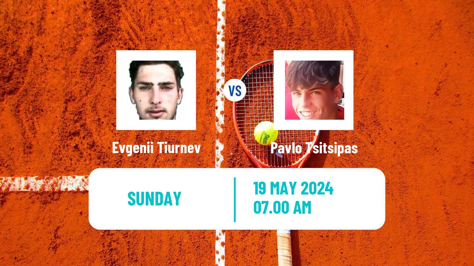 Tennis Kachreti Challenger Men Evgenii Tiurnev - Pavlo Tsitsipas